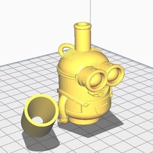 shisha minion meme gadget nozzle ağızlık bong duman 3d print model - Mito3D
