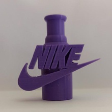 chicha bouche Nike logo embouchure bang buse fumée 3d print model - Mito3D