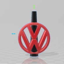 shisha volkswagen memesi çeşitli nozzle 3d print model - Mito3D