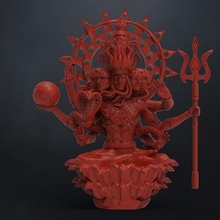 Shiva Hindu Tanrı minyatür Sanat Hintli fantezi adam erkek kadın yılanlar karakter Yazdır baskı model 3d kültür 3d print model - Mito3D