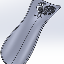 shoe feet tool shoehorn cocq 3d print model - Mito3D
