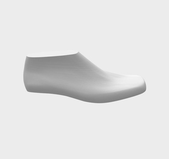 shoe last - square heel design Fashion footwear modelling 3d print model - Mito3D