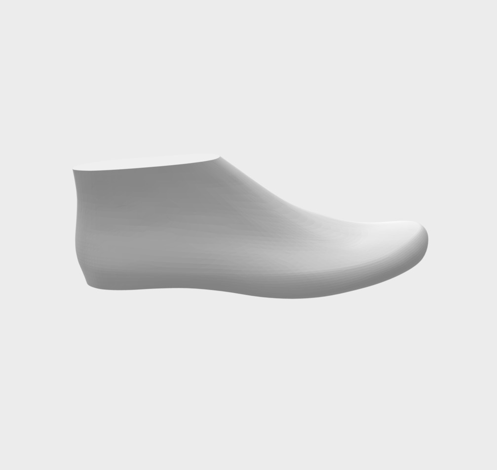 sapato padrão Projeto moda calçados modelagem 3D print model - Mito3D