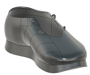 zapato v2 3dprint 3d stl 3d print model - Mito3D