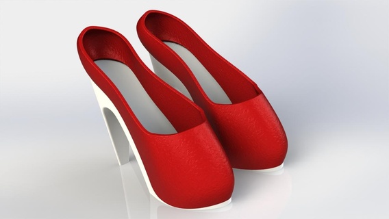 scarpe scarpe moda 3d print model - Mito3D