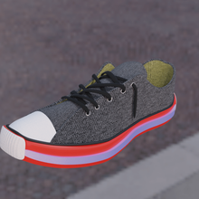 shoes fashion nike snikers advance footware 3d print model - Mito3D