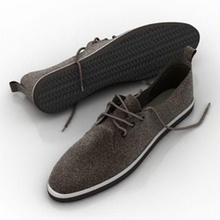 shoes fashion footwear mocassins foot-gear brown 3d print model - Mito3D