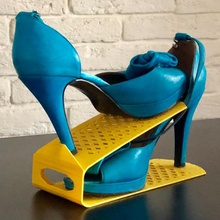 Schuhe optimizer rack home organisieren Veranstalter Kleiderschrank 3d print model - Mito3D