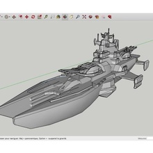 shogun battleship red alert 3 various 3d print model - Mito3D