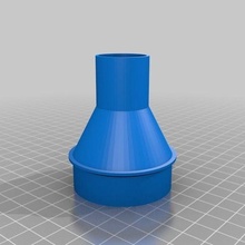 boutique vac condensation adaptateur personnalisé pièces 3d print model - Mito3D