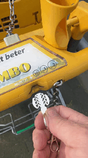 shopping car key key shopping coin unlock cart  3d print model - Mito3D