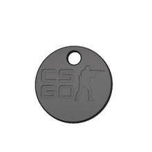 carrinho de token cs go a moda anel chave transportador cavacos csgo 3d print model - Mito3D