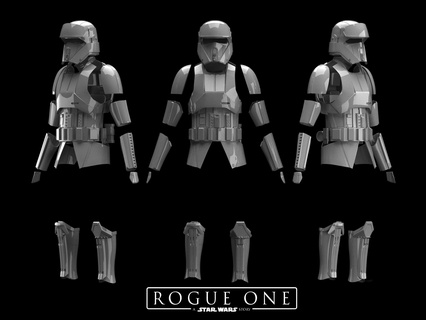 shore trooper armor rogue helmet star wars 3d print model - Mito3D