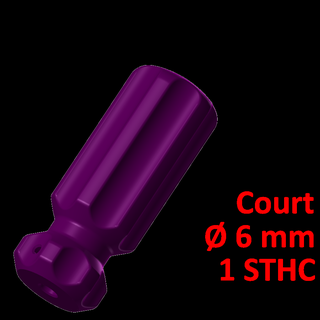 Schraubendreher Griff 6 1 Nadel Schraube Ärmel 3d print model - Mito3D