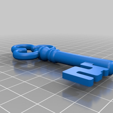 Jahrgang Skelett Schlüssel 3d print model - Mito3D