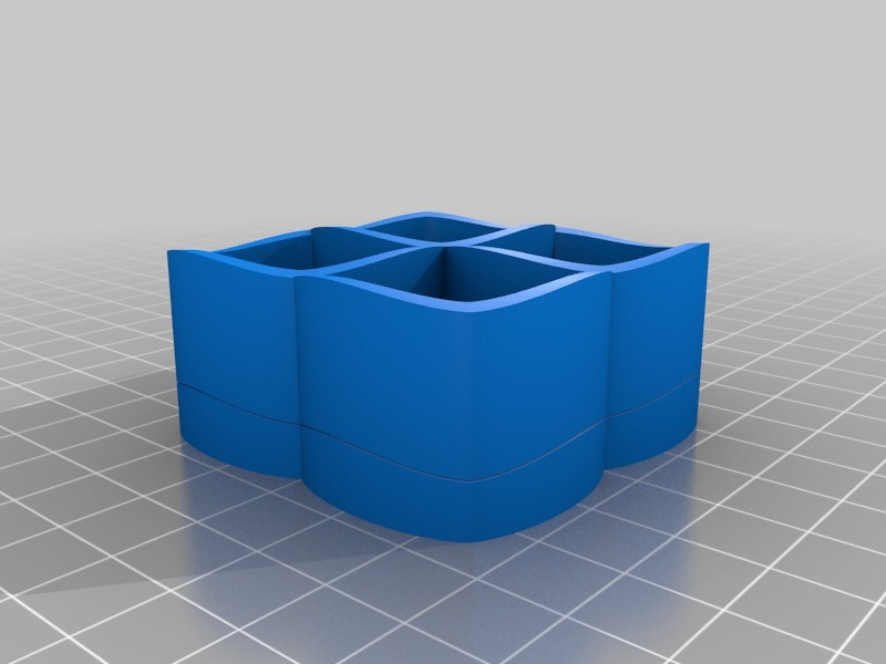 encurtado ambíguo cilindro gerador personalizado interativo arte 3D print model - Mito3D