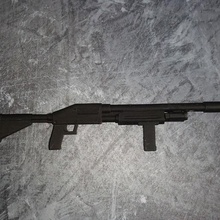 shotgun core deluxe - 1 12 action figure weapon 6 inch 1:12 1/12 toy 3d print model - Mito3D
