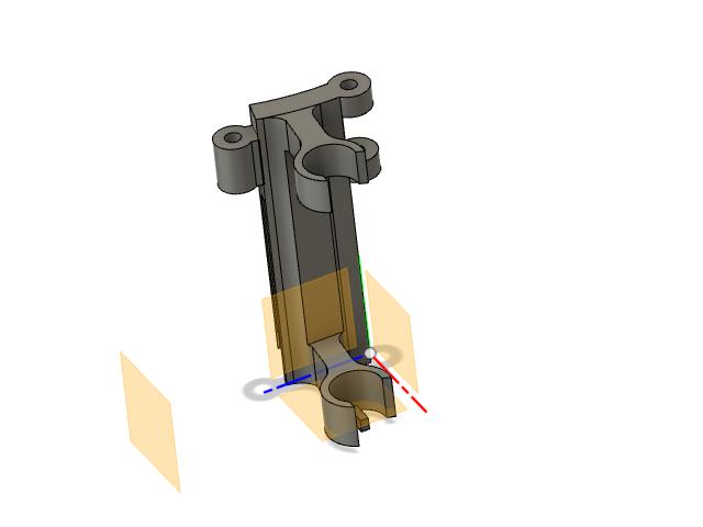 fucile caccia conchiglia cintura titolare supporto corto 3D print model - Mito3D