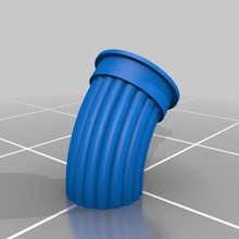 espingarda shellter experimentar Concha suporte 3d print model - Mito3D