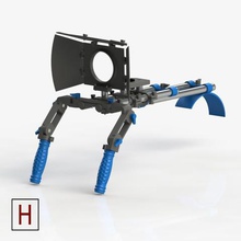 shoulder rig gadget la fotocamera steadicam steadycam dslr 3d print model - Mito3D