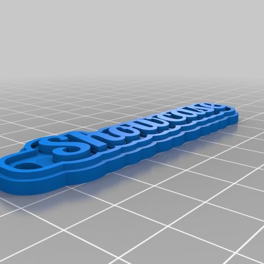 vitrin anahtarlık takı özelleştirilmiş 3D print model - Mito3D