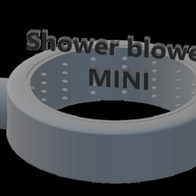shower-blower mini gadget men mastubator phallus sex shower toy 3d print model - Mito3D