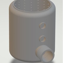 ducha-ventilador v2 gadget los hombres mastubator el falo sexo la ducha de juguete 3d print model - Mito3D