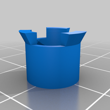 shower button bathroom 3d print model - Mito3D