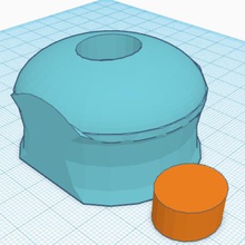 shower funnel home 3d print model - Mito3D
