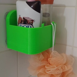 shower gel shampoo holder shower gel holder shampoo bathroom  3d print model - Mito3D