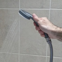douche de tête interchangeable diffuseur la maison bouton l'eau 3d print model - Mito3D