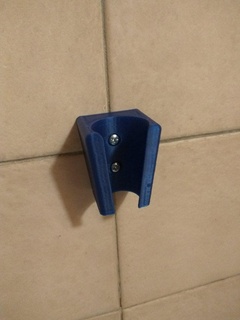 chuveiro suporte banheiro 3d print model - Mito3D