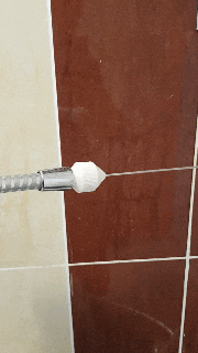 ducha manguera agua boquilla extrusor 2mm orificio artilugio 3d print model - Mito3D