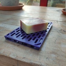shower soap holder support 3d print model - Mito3D