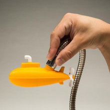 shower toy- submarine game decorative underwater ship boat sub toy play water stream missile rocket 3d print model - Mito3D