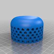 shower tub drain cover strainer hair collector bathroom 3d print model - Mito3D