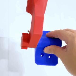 shower wall bracket super resistant watering grip support sprinkler bathroom 3d print model - Mito3D