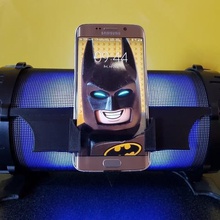 shox bat beat box gadget phone stand samsung galaxy s6 mobile 3d print model - Mito3D