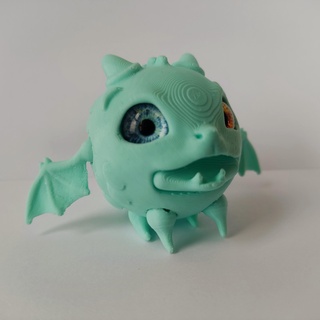schera Drachen bjd Kugel Spielzeug verbunden 3d print model - Mito3D
