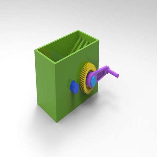 trituratore inserti utensili 3D print model - Mito3D