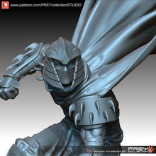 shredder posa 2 in scala 1-10 art figura mutante fantazy futuristico statua la scultura miniature figurine tmnt mutazione bestia comix cartone animato marwel supereroe 3d print model - Mito3D