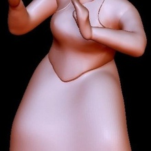 shrek fiona art fantasy figures scuplture 3d print model - Mito3D