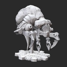 shrieker gears war 3d model stl file print game figure figurine miniature statue locust cog character 3d print model - Mito3D