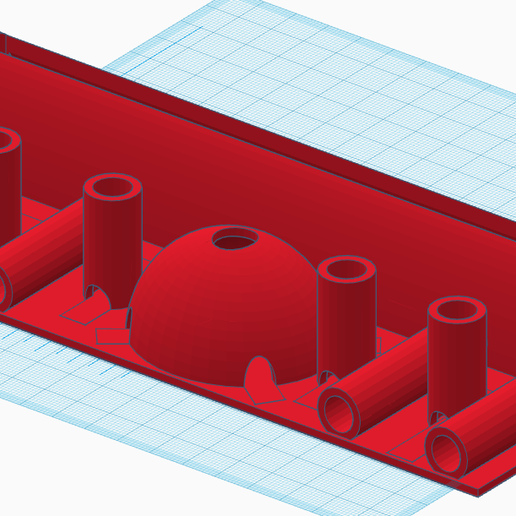 Garnele braten Haus Fisch Panzer 3D print model - Mito3D