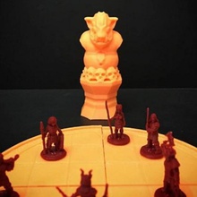 shrine xaot 18mm scale game 3d print model - Mito3D
