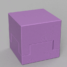 shulker cuadro casa los contenedores 3d print model - Mito3D