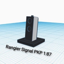 shunting signal pkp h0 1 87 sygnalizatory karze kowe game model railroad semafory 3d print model - Mito3D