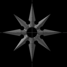 shuriken vari stella 3d print model - Mito3D