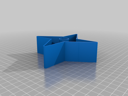 shuriken 002e nestable box v2 thing 3d print model - Mito3D