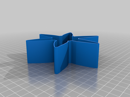 shuriken 0056 nestable box v2 thing 3d print model - Mito3D